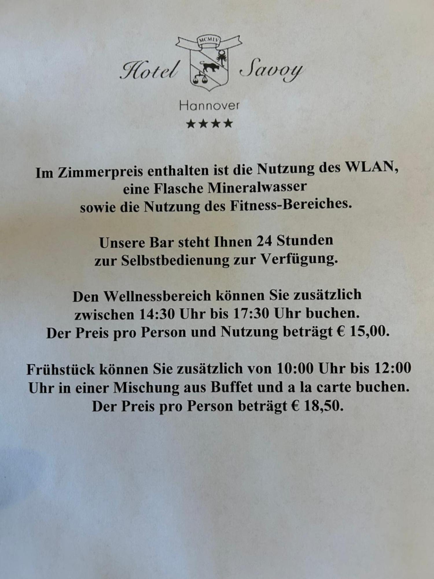 Savoy Hotel 4*
